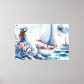 Echoes of the Tide キャンバスプリント (正面)