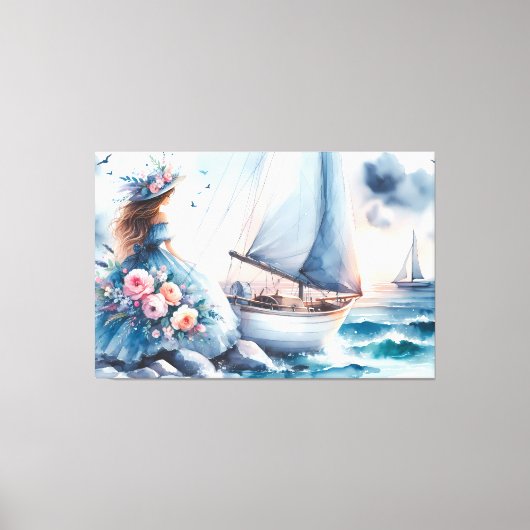 Echoes of the Tide キャンバスプリント (正面)