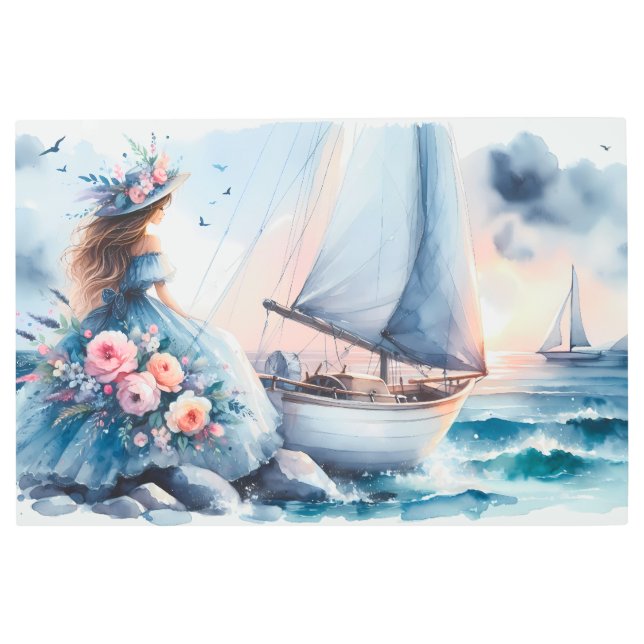 Echoes of the Tide メタルプリント (正面)