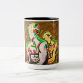 Echoes of Us Mug ツートーンマグカップ (中央)