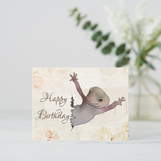 Echse im Riss ポストカード (スタンド正面)