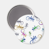 Echsengewusel マグネット (正面/裏面)