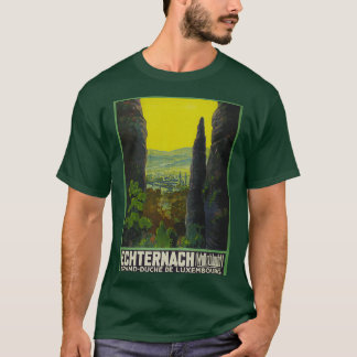 Echternachヴィンテージ旅行ポスター Tシャツ