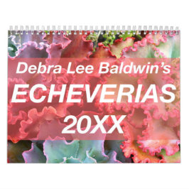 Echverias 20XXカレンダーby Debraリー・ボールドウィン カレンダー