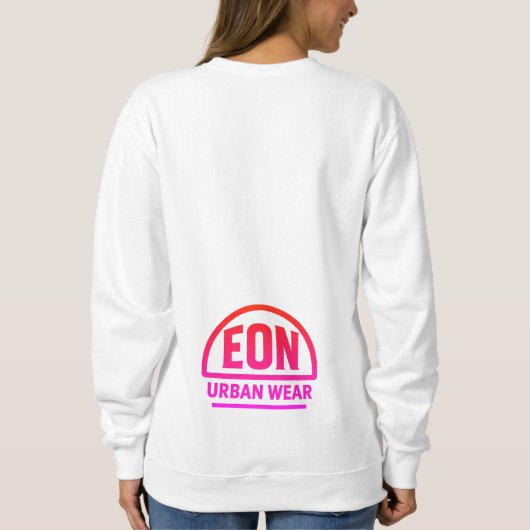 ECICION CIERVO スウェットシャツ (裏面)