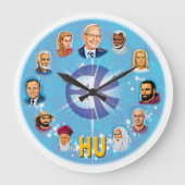 ECKは柱時計を習得します ラージ壁時計 (正面)