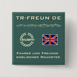 Eckiger Button der TR-Freun.de 缶バッジ
