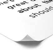 「Ecklund & Swedlin's」ポスター（ホワイト） ポスター (角)