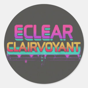 Eclair Clairvoyant未来を見る1つの時間を処理 ラウンドシール