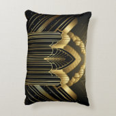 Éclat Architectural Art Déco アクセントクッション (裏面(縦))