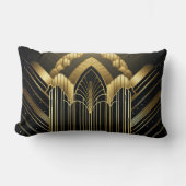 Éclat Architectural Art Déco ランバークッション (正面)