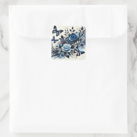 Éclat Bleu Mystique スクエアシール (バッグ)