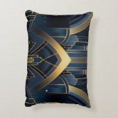 Éclat Urbain en Art Deco アクセントクッション (裏面(縦))