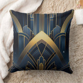 Éclat Urbain en Art Deco クッション (ブランケット)