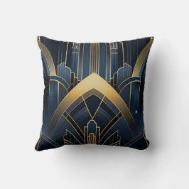 Éclat Urbain en Art Deco クッション