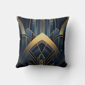 Éclat Urbain en Art Deco クッション