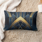 Éclat Urbain en Art Deco ランバークッション (ブランケット)