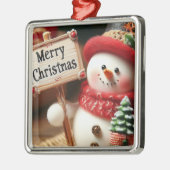 Éclats Festifs - Accessoires Magiques de Noël メタルオーナメント (左)