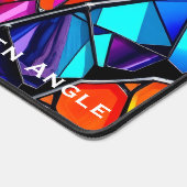 Eclectic Geometric Mosaic Tile Office デスクマット (コーナー)