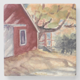 Eclectic Marble Coaster - Barnhouse by H Davidsohn ストーンコースター