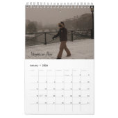 Eclectic Nature Calendar  カレンダー (1月 2026)