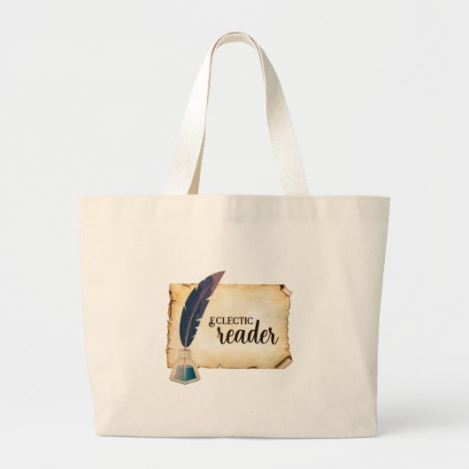 Eclectic Reader Tote Bag ラージトートバッグ (正面)
