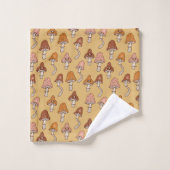 Eclectic Retro Towel Warm Tones & Soft Hues バスタオルセット (ウォッシュタオル)