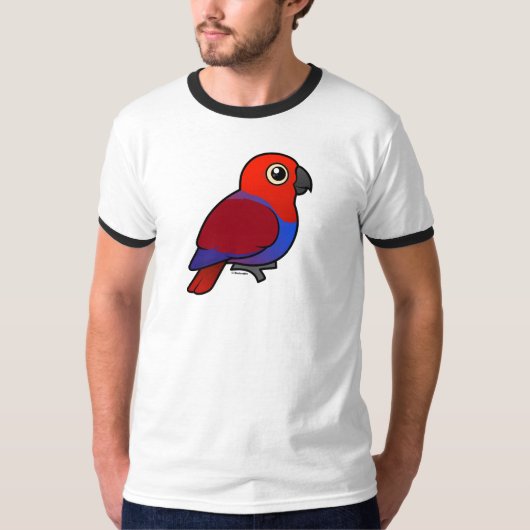 Eclectusのオウムの女性 Tシャツ (正面)