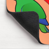 Eclectusのオウム愛 マウスパッド (コーナー)