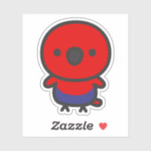 Eclectus Parrot / Female シール (シート)