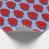 Eclectus Parrot / Female ラッピングペーパー (角)