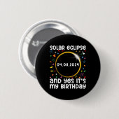 Eclipseと太陽のYesの合計#39; #39;s My Birthd 缶バッジ (正面&裏面)