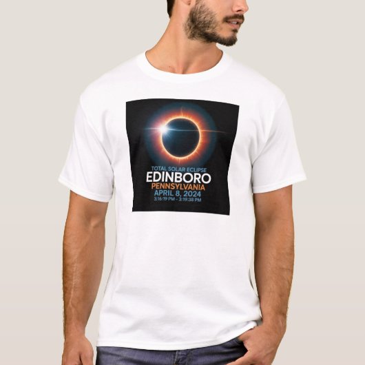Eclipseエデ太陽のンボロ Tシャツ (正面)