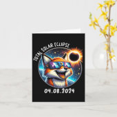 Eclipseキツネ着るGles Pet 2024年4月8日 カード (黄色い花)