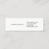 Eclipseコンサルタント スキニー名刺 (裏面)