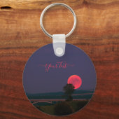 Eclipseビューのモノグラムのキーチェーン キーホルダー (正面)