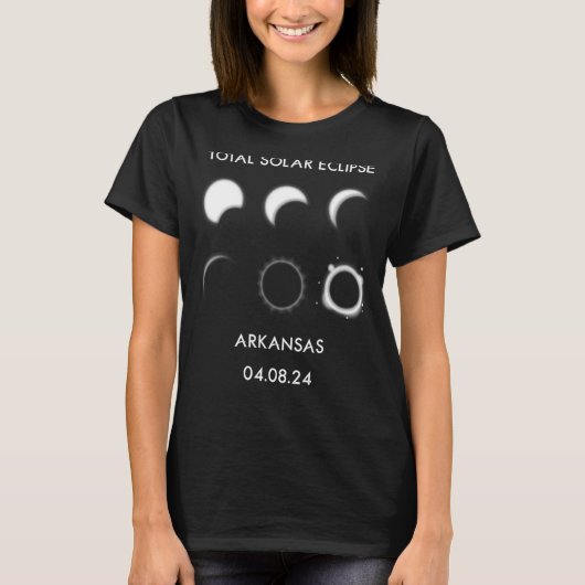 Eclipseフェーズ04 08 24皆既日食ア太陽のルカン tシャツ (正面)