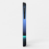ECLIPSEモノグラム鮮やかブラックブルー Case-Mate iPhoneケース (裏面/左)