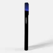 ECLIPSEモノグラム鮮やかブラックブルー Case-Mate iPhoneケース (裏面 / 右)