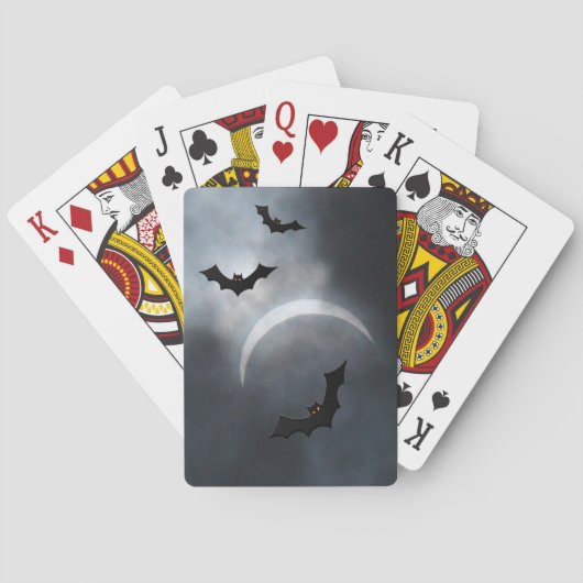 Eclipse不気味のハロウィーンこうもり トランプ (裏面)