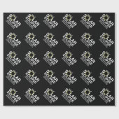 Eclipse太陽のの合計 – 2024またはカスタム日付 ラッピングペーパー (フラット)