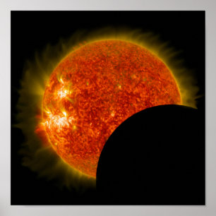 Eclipse太陽のの進行中 ポスター