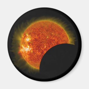 Eclipse太陽のの進行中 マグネット