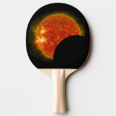 Eclipse太陽のの進行中 卓球ラケット (裏面)