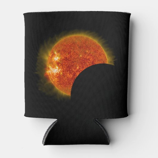 Eclipse太陽のの進行中 缶クーラー (正面)