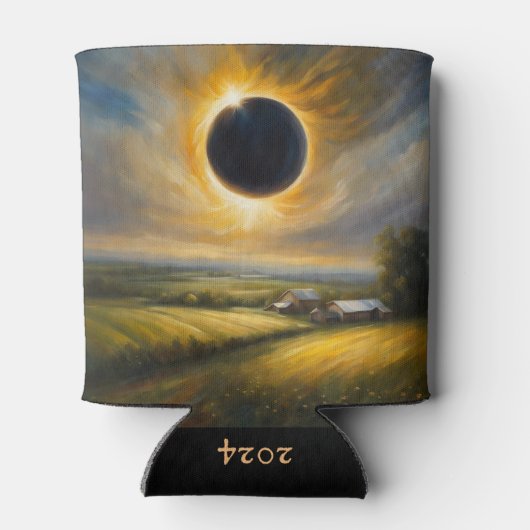 Eclipse太陽のアットザファーム中西部ドリンク 缶クーラー (裏面)