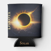 Eclipse太陽のアドネーム飲料 缶クーラー (正面)