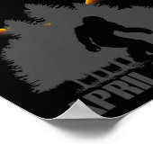 Eclipse太陽のサスカッチアートワークの合計 – 大足2 ポスター (角)