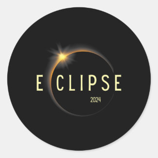 Eclipse太陽のシャツ総太陽の食2024男性W ラウンドシール