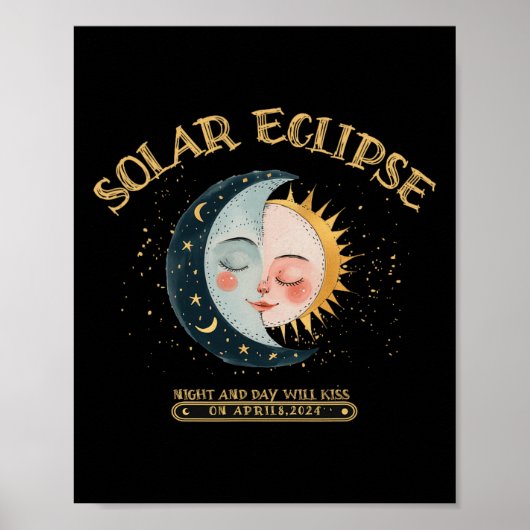 Eclipse太陽のデザイン4.08.24トータル太陽のEclipse 2 ポスター (正面)